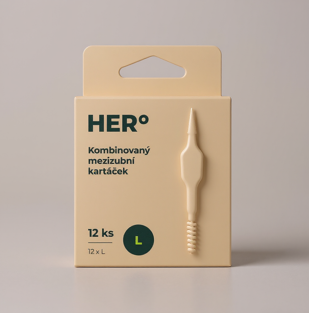 Herbadent Hero Escovilhão Interdentário Tamanho L